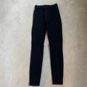 Zara High Rise Skinny Jeans